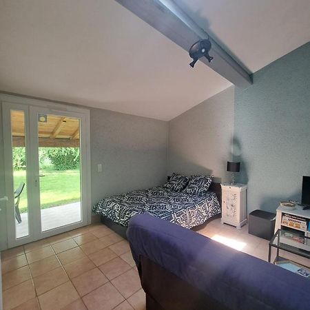Studio avec jardin à 5 min du Parc Walibi Roquefort  Exterior foto